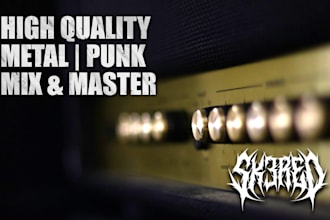 mix and master your metal song