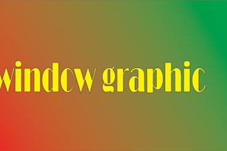 design creative shop front window graphic design signboards
