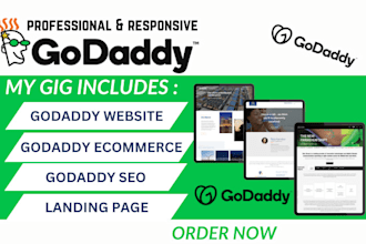 develop godaddy website godaddy redesign godaddy seo godaddy website ecommerce
