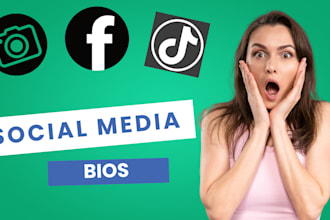 create the perfect social media bio to match your vibe