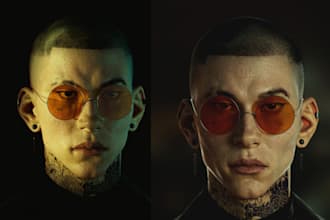 model 3d game avatar, cinematic character, 3d metahuman, digital human in ue5