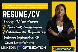 write fanng esume, software engineer, engineering, tech resume, cyber security