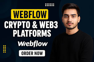 build a stunning crypto or web3 website in webflow