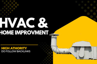 deliver guest post backlinks on hvac sites