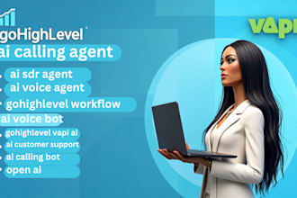 setup vapi ai calling agent, ai sales agent, ai sdr, gohighlevel chatbot