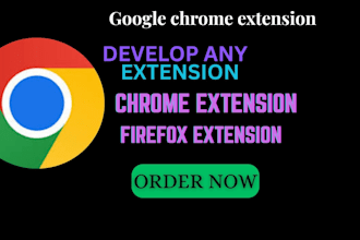 build a custom google chrome extension