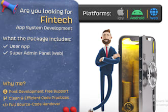 build fintech app crypto wallet app p2p lending app neobank app digital bank app
