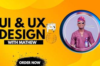 do UI UX design, website, dashboard, mobile app UI UX design