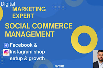 professionally manage and grow your social commerce business