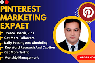 optimize pinterest SEO pin board with image design marketing and management