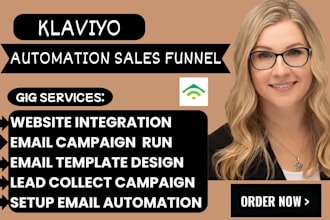 setup mailchimp ecommerce shopify klaviyo email marketing sales funnel flows