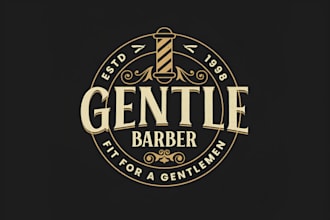 do vintage, barber, classic, hipster badge, outdoor or business logo