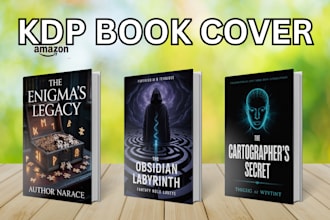 provide book cover design, kdp low content book ebook premium cover design
