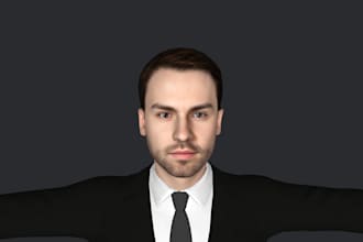 articulate 3d realistic character, xgen hair, pbr texture, ue5 rig, vrm creature