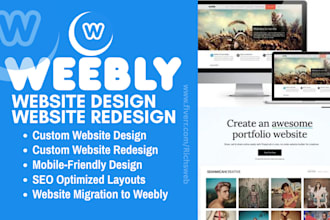 design weebly business website design redesign migration seo development