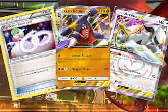 design custom pokemon cards, fan made, fake, energy or original style