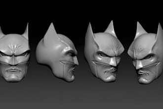 sculpt custom 3d miniature 3d face 3d head action figure 3d toy for 3d printing