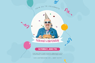design an animated digital invitation, save the date, rsvp, men, etsy mockups
