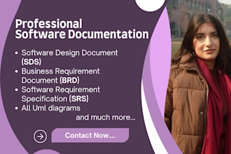 do software requirement specification srs, sdd, brd, technical documentation