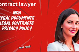 write legal agreement, document, contract, motion, lawsuit, services, nda