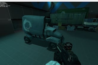 create 3d model, props, addon, assets, map for gmod, cs2, fivem, source games
