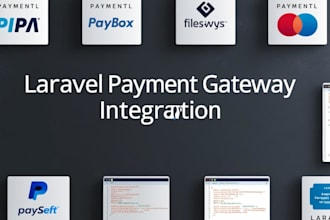 integrate payment gateway in your laravel or PHP application
