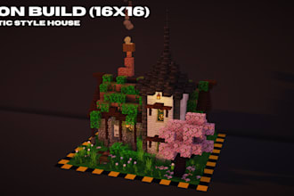 create a minecraft build for you