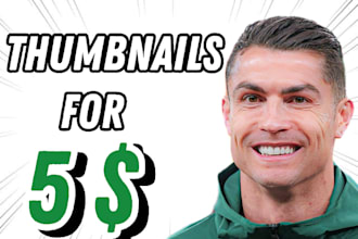 create 3 football miniatures for 5 dollars