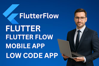 build flutter flow, flutter mobile app, flutter app development, low code app