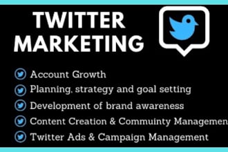 be your twitter marketing manager growth and engage