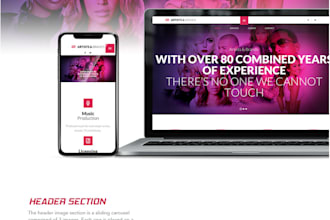 redesign your website landing page