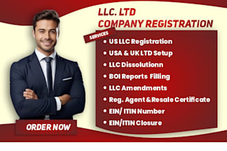 dissolve nonprofit US llc registration, amend llc, close ein, boi tax report