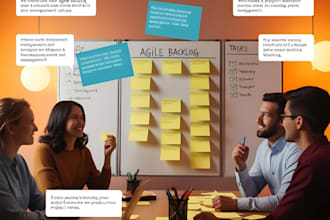 set up your agile backlog and sprint tasks in jira