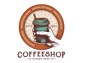do design food, cafe, and restaurant logo in 12 hours