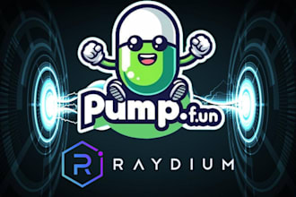 make pump fun, raydium, token2022 tax reward token launch bundle bot on solana