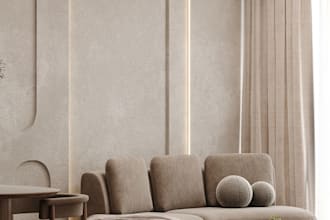 design a japandi beach house interior