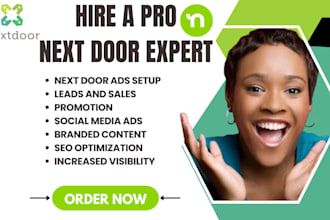 run and optimize google ads, nextdoor, thumbtack, lemon8, facebook, and taboola