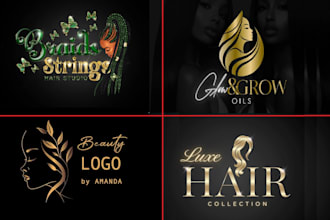 do modern monogram logo , initial letters fashion clothing brand and spa design
