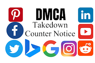 report,takedown copyright infringement, defaming content