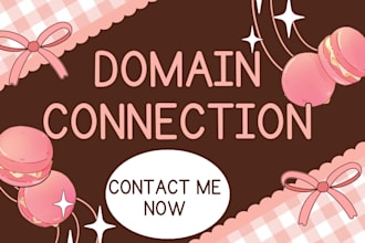 connect domain connection, landing page, systeme io, wix, godaddy shopify