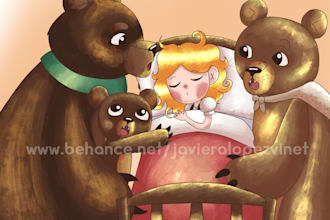draw an illustration for children