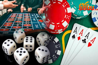 set up casi game slot and card game, blackjack, crash game