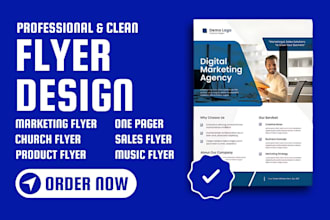design urgent church flyer sales, product, music flyer marketing flyer one pager