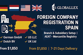 register foreign company in spain aeat mercantile registry complete