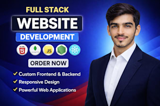 build website development, full stack saas web app developer, frontend developer