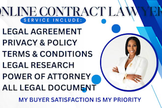 legal contract attorney online lawyer paralegal law firm