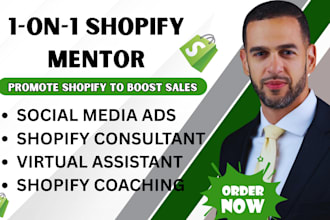 be your shopify mentor, pod consultant, tiktok ads, SEO coach, dropshipping