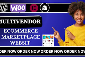 multi vendor ecommerce marketplace website, ecommerce website