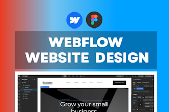 design, redesign, update, optimize, fix webflow  website, figma to webflow