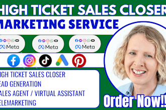 high ticket sales closer sales representative company sales agent deal closer
